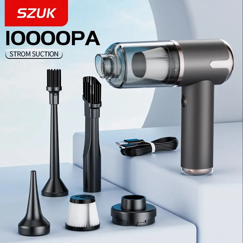 SZUK 10000PA Car Vacuum Cleaner Wireless Portable Cleaning Machine For Car Home Appliance Keyboard vacuum cleaner handheld vacuum cleaner wireless vacuum cleaner portable vacuum cleaner