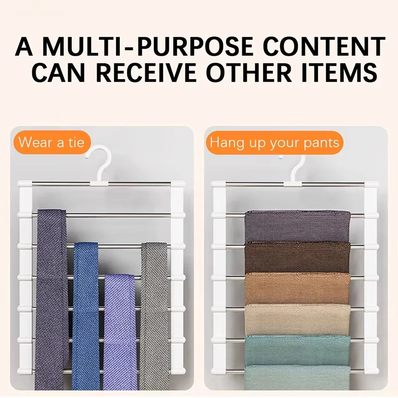7-Layer Pants Hanger Rack 5