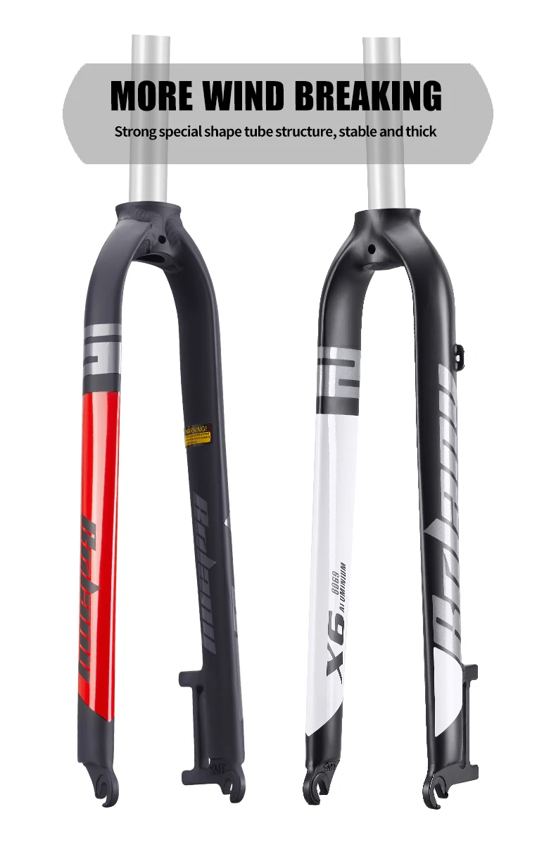 Mountain Bike Aluminum Alloy Rigid Fork Straight Tube
