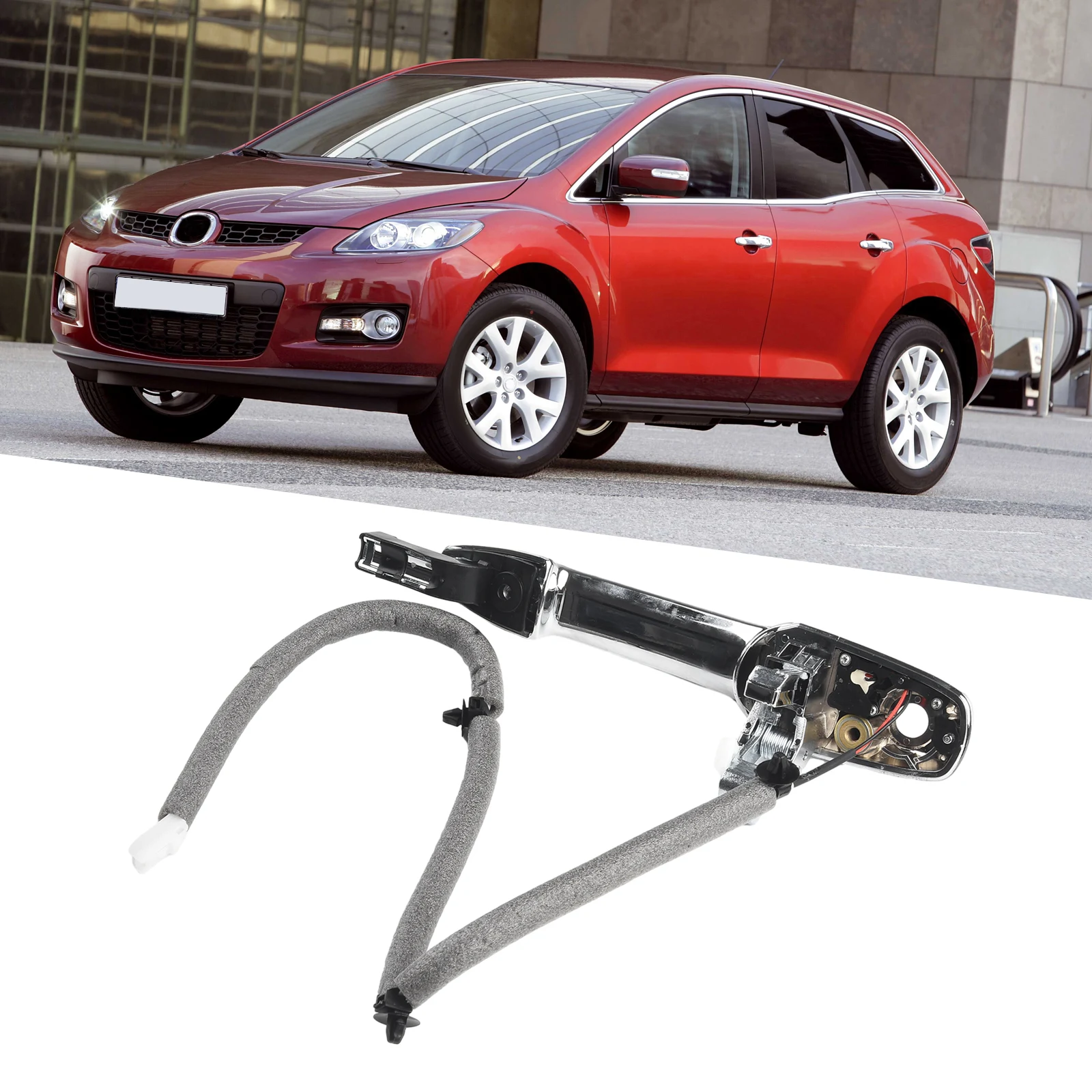 

Передняя левая умная дверная ручка подходит для Mazda CX-7 6 8 CX-9 EG2459410B RX-8 автомобильные внешние аксессуары