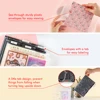 Clear Craft Storage Box Tabbed Plastic Storage Envelopes Double Sided Strong Magnetic Sheet for DIY Cutting Dies Stamp Storage 3