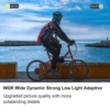 Roadjoy AC02 WiFi Action Camera 64G Card 4K 60FPS Dual Screen 150° Wide Angle 30m Waterproof Sport Camera with Remote Control 6
