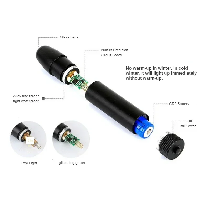 Rechargeable Green Laser Sight Glock Ar15