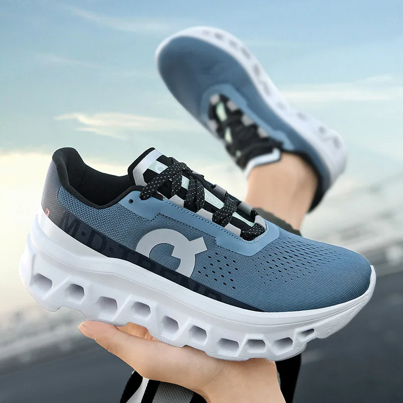 Zapatillas Deportivas Para Hombre De Malla Transpirable - Ligeras, Antideslizantes, Con Amortiguación Suave, Ideales Para Correr Y Entrenar, Tallas 39-41.5 EU