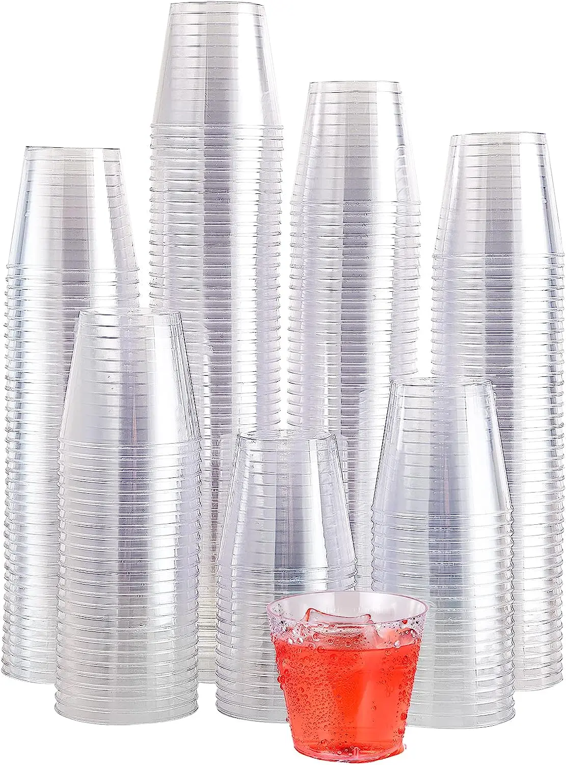 

1OZ Plastic Shot cup, Disposable Cups,Tasting Cups Party Cups Perfect for Whiskey, Wine Tasting, Food Samples, and Parties
