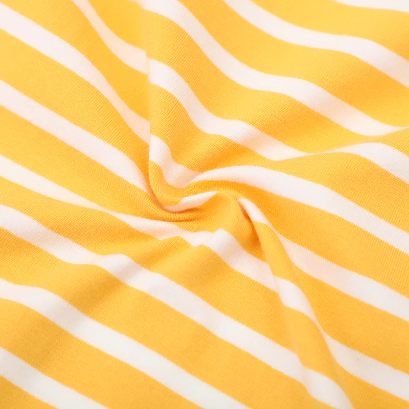 Yellow Summer Kids Clothes for Baby Girls T Shirts Cartoon Rainbow Unicorn Children's Clothing Cotton Tops Tees