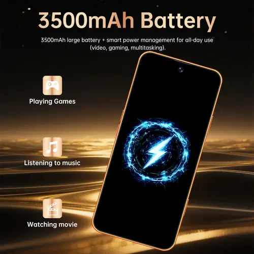 IVMI 17 Pro Max 6.7" Smartphone 3GB+16GB 5MP+13MP Camera Bluetooth Wi-Fi Google Supported Mobile Phone - Image 2
