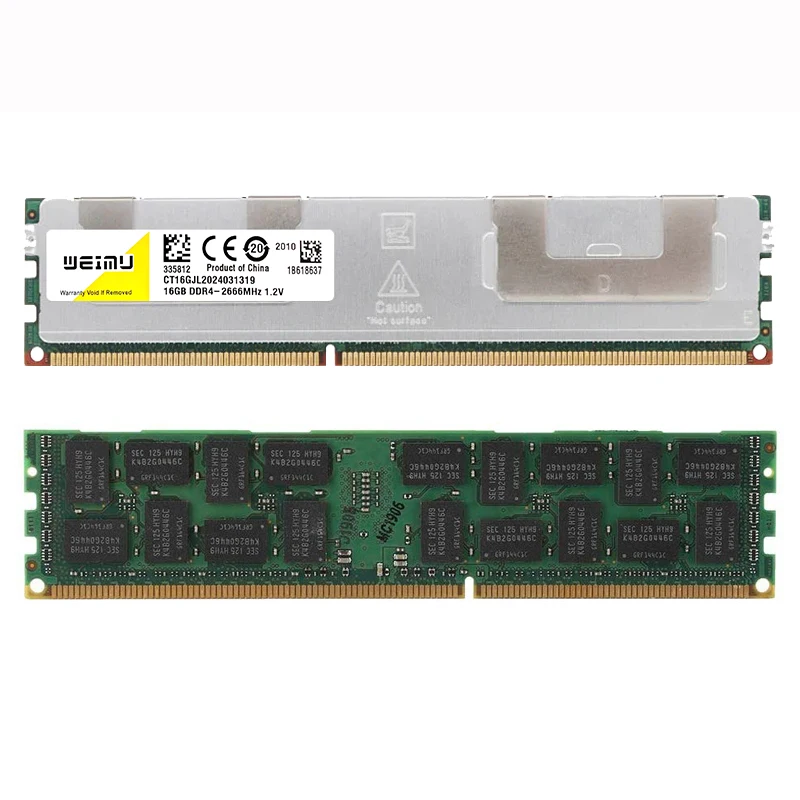 DDR3 DDR4 8GB 16GB 32GB Server Memory Ram PC4 2133 2400 2666 2933