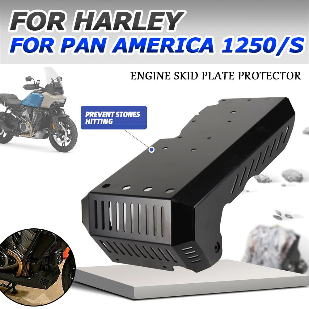 

Motorcycle Chassis Belly Pan Bottom Skid Plate Protector Guard Cover For HARLEY PAN AMERICA 1250S 1250 S PA1250 S PA1250S 2022