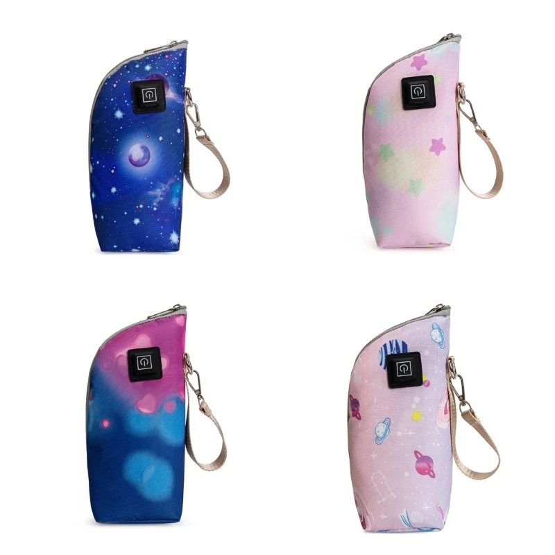 

57EE Adjustable Heat Bottle Cover USB Powered Bottle Heater for Parents on the Moves