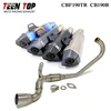 For Honda CBF190TR CB190R Exhaust System 2019 2020 With Catalyst Steel Motorcycle Exhaust Escape 51mm Motobike Silencer Muffler