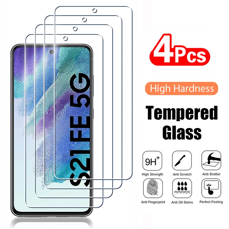 Premium Tempered Glass Screen Protector Set - High-Definition Clarity and Scratch Resistance