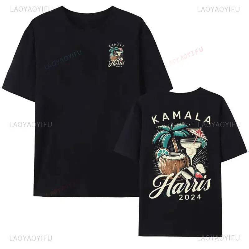 Funny Kamala Letters Sayings Printing Tshirt Curved Baseball Font 