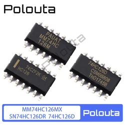 Circuit intégré 10 pièces MM74HC126MX SN74HC126D 126d SOP 14 Logic Line Driver, Kit de bricolage électronique Arduino Nano, livraison gratuite 