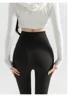 Spring High Waist Pregnant Women Shark Skin Leggings Black Grey Ankle-Length Maternity Skinny Pants Stretched Pregnancy Trousers 5