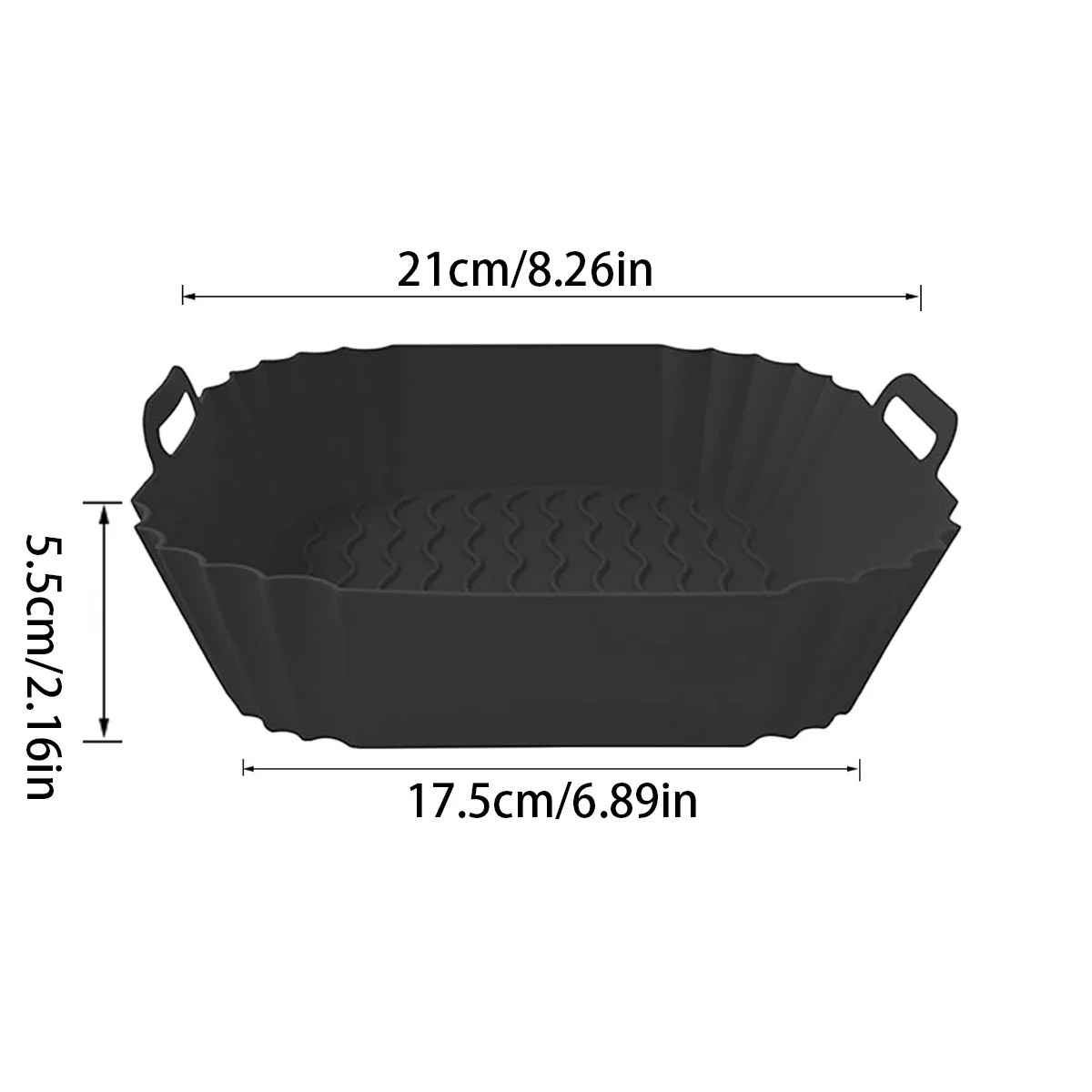 Reusable Silicone Air Fryer Liner 6