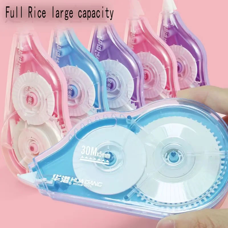 Correction Tape 6 Packs 72 meters In Total Affordable Large Capacity Student White
