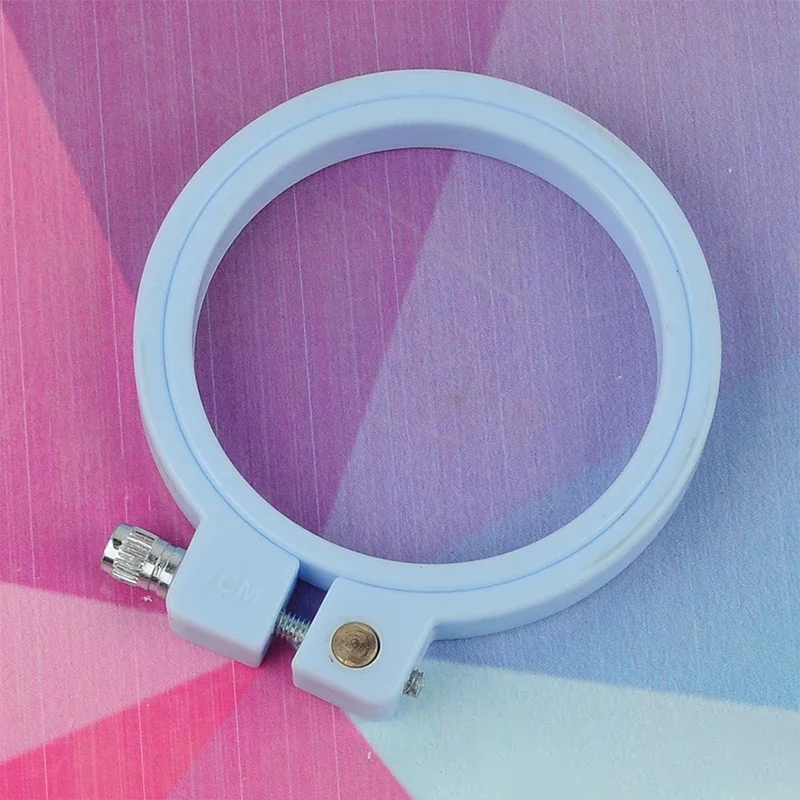 1PC Embroidery Hoops 7-25cm Square Cross Stitch Rack Plastic Embroidery  Hoop Frame Rings for DIY Cross Stitch Sewing Craft Tools - AliExpress