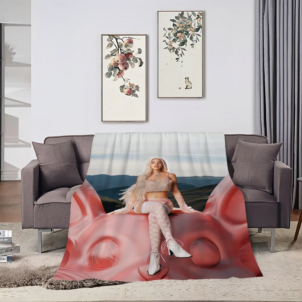 Singer k-Kenia aura Blanket Skin friendly comfort warm soft plush blanket suitable sofa living room office bedroom 3
