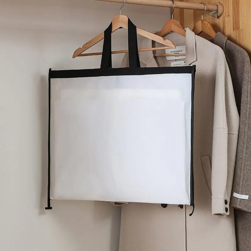 옷 먼지 방지 커버 의류 가방 정장 드레스 재킷 코트 보호 커버 방진 보관 커버 여행용 웨딩 옷장용