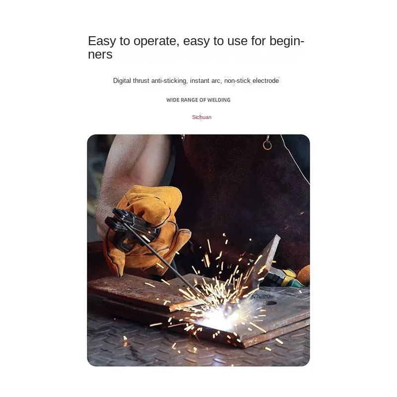 NEW gas welding Carbon dioxide gas shielded welding machine integrated machine small two welding machine home gas-free tools 4