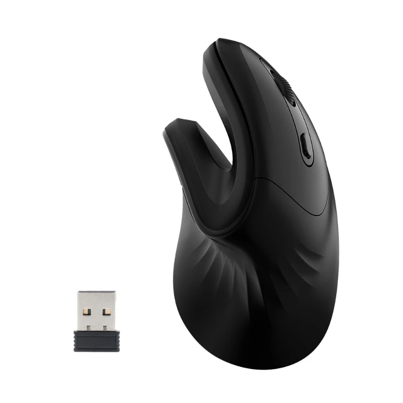 JSY 11 Vertical Mouse for Office and Gaming Prevent Mouse Hand Strain K0AC