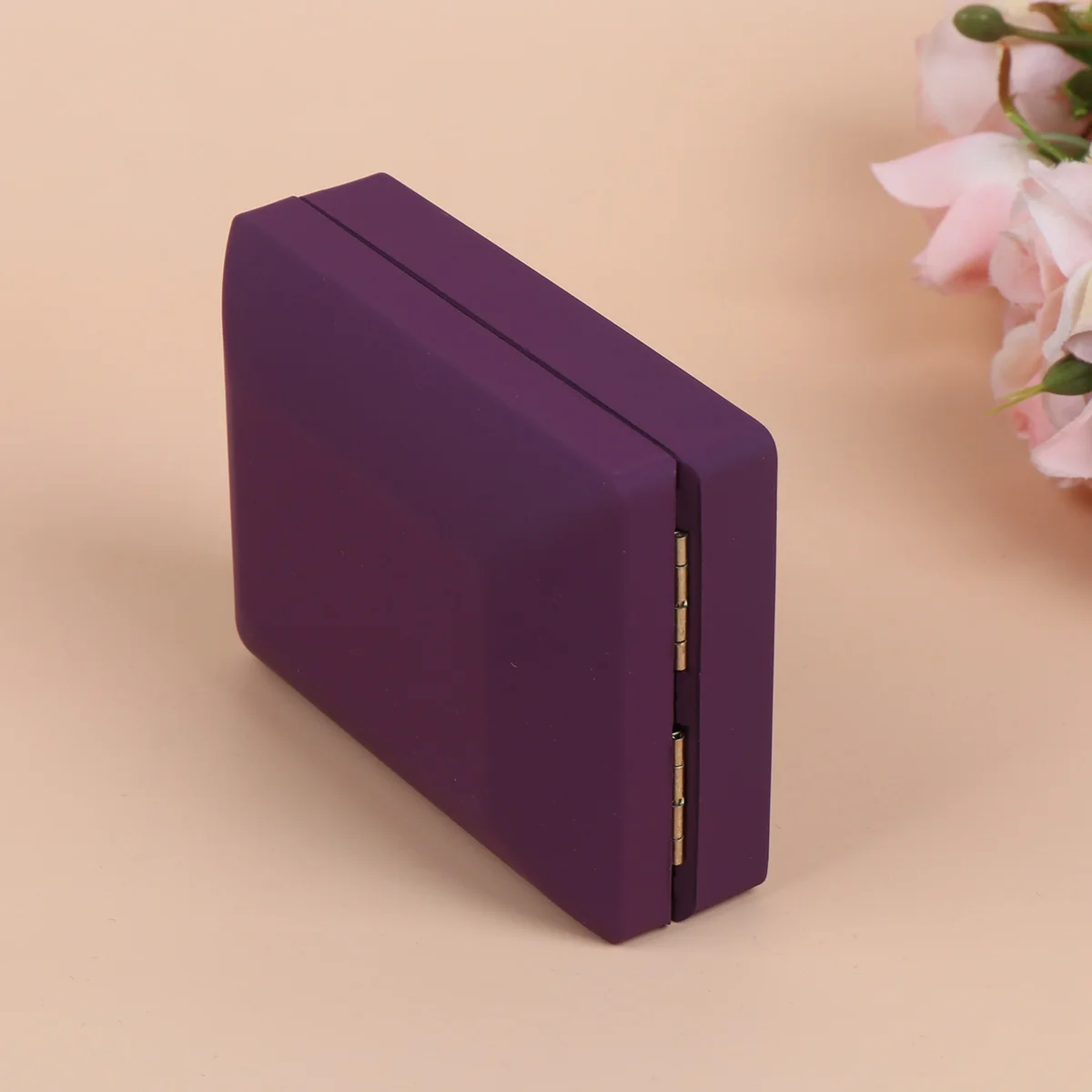 Creative LED Lighted Jewelry Gift Box in Purple (7x9x3.2cm) with built-in lighting to s... - SKU LJB17437 - UGI Packaging