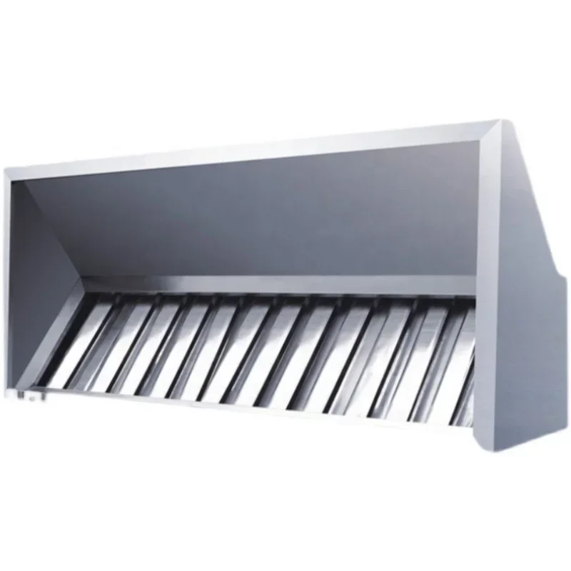 Kitlalong Commercial Stainless Steel Smoke Exhaust Vent Hood Restaurant Hotel Kitchen Extractor Range Hood System 3