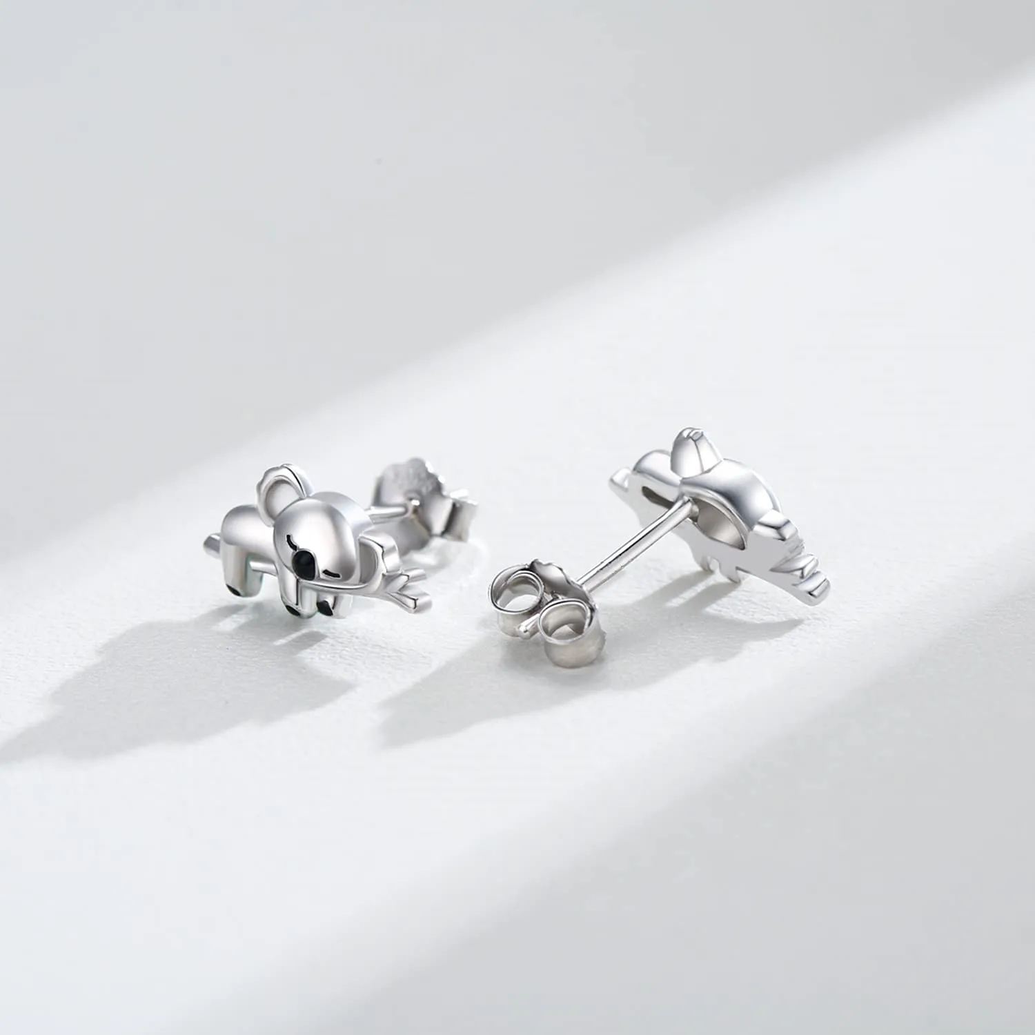 

Animal Earrings Cute Koala Silver color Stud Earrings Animal Jewelry Gift for Women Girls Hypoallergenic Earrings Gift