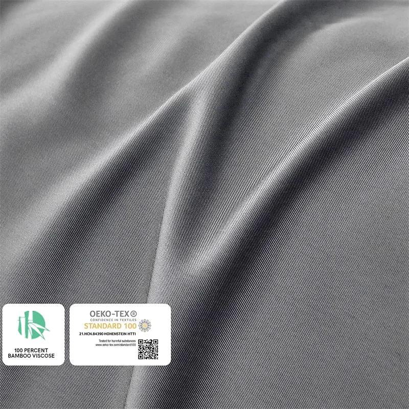Bamboo Bed Sheet Set Double Queen King Size Bedding Set Luxury 4/6PCS 100% Organic Bamboo Fitted Sheet Flat Sheet Pillowcase 2
