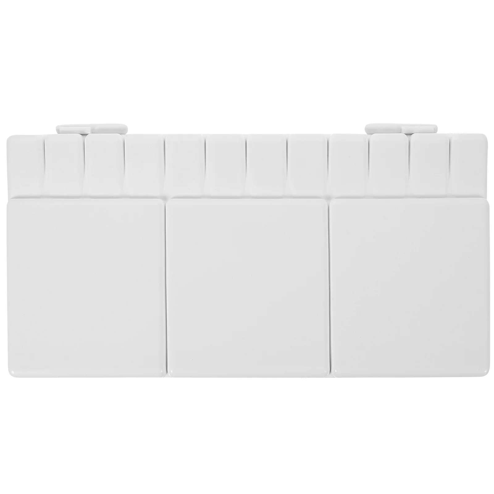

Plastic Painting Pallet Watercolor Folding Painting Pallet Case with 33 Compartments for Painters Students Studio
