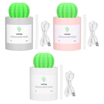 휴대용 탁상 가습기, 깊은 보습, 선인장 가습기, 사무실, 가정, 여행용