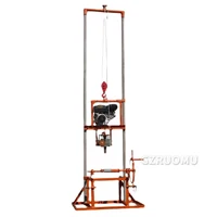 ​​Fully Automatic 100m Civil Drilling Rig Lifting Water Well Drilling Rig Small Field Electric Drilling Well Tool Equipment 1