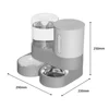 Multifunctional New Automatic Cat Feeding Cat Basin Two-in-one Water Dispenser 6