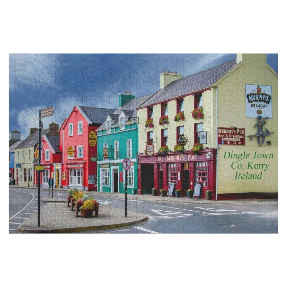 

Dingle Town Co. Kerry, Ireland Jigsaw Puzzle Wooden Boxes Personalised Puzzle
