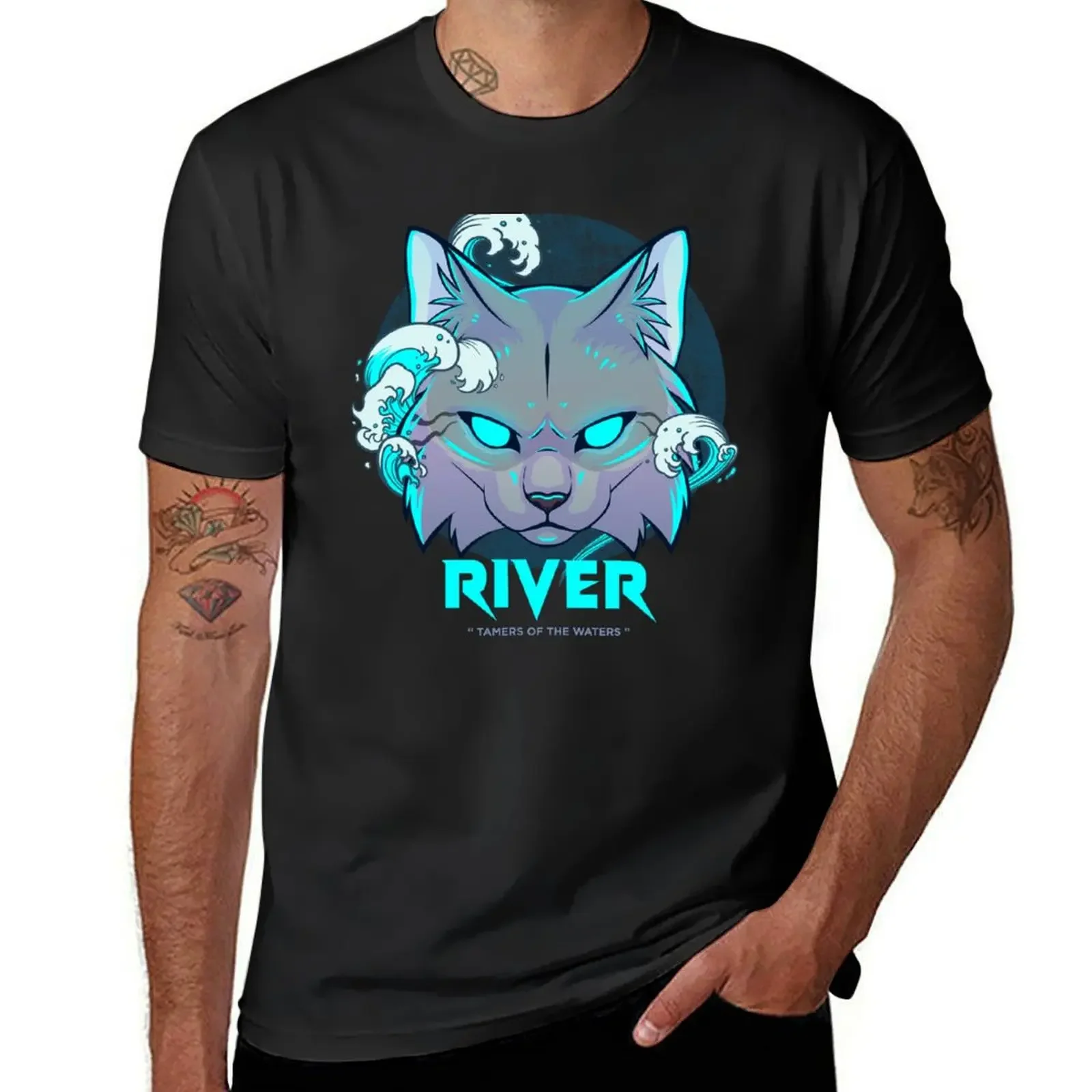 

River T-shirt cute clothes hippie clothes mens vintage t shirts