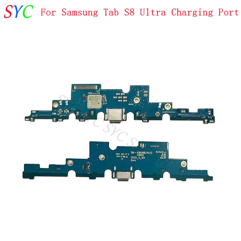 

USB-коннектор для зарядки для Samsung Tab S8 Ultra X900 X906, коннектор для зарядки, запасные части