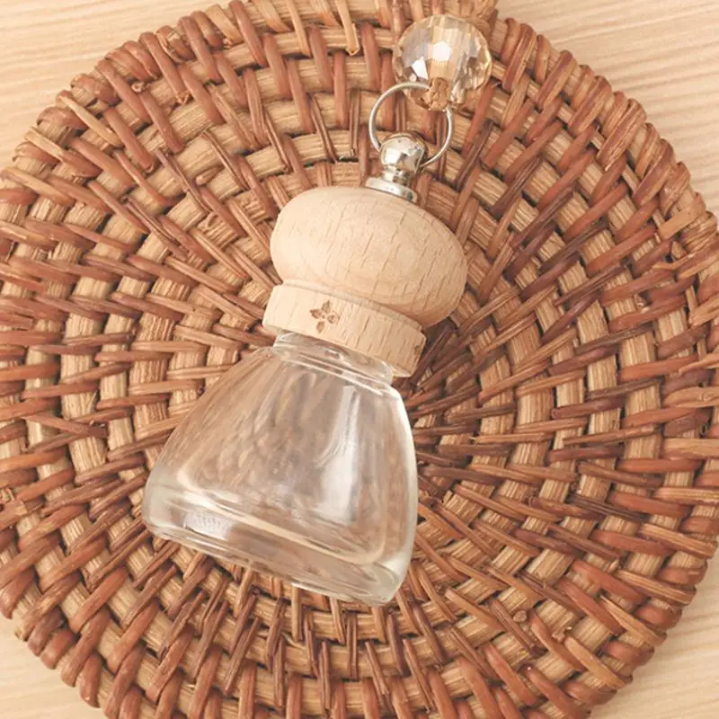 Car Air Freshener Bottle Auto Interior Empty Perfume Hangings Bottle Car Perfume Diffuser Bottles Car Interior Air Fresher deco