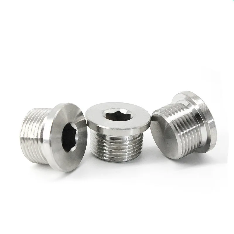 Dadi A Tappo Ghianda Acciaio Inox 18-8 &ndash; Filetto 10-24, Altezza Standard, Confezione 10 Pezzi