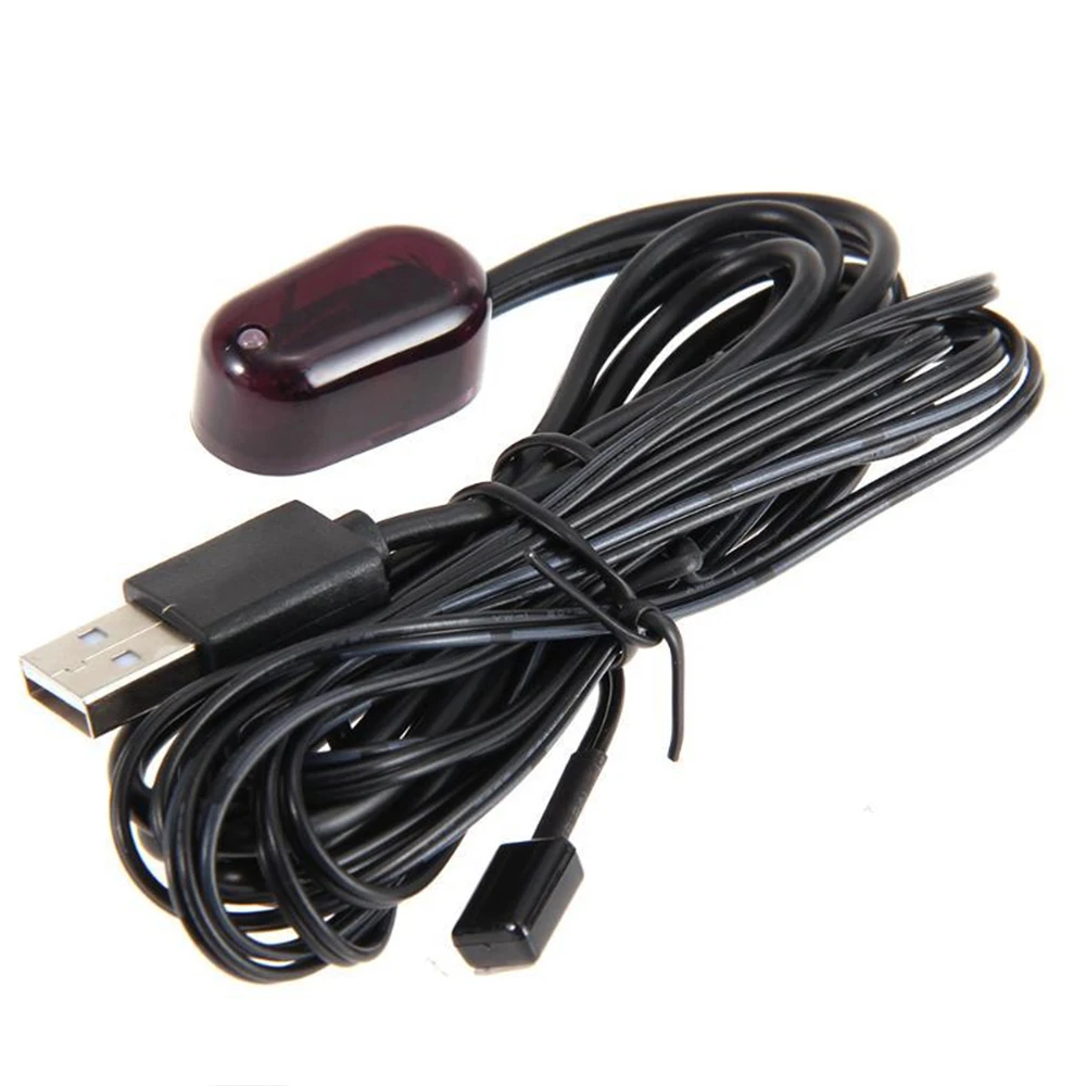 IR Infrared Extender Repeater Remote Control Receiver Emitters IR Remote Repeater USB Plug for Box Stereo Receiver HD TV - 2