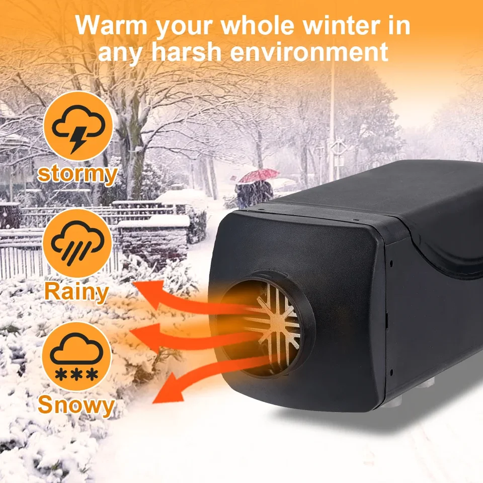 Scheda Controllo Riscaldatore Ad Aria 12V/24V Con Display LCD, Telecomando, Timer E Funzione Avvio/arresto, Per Diesel Parking Heater