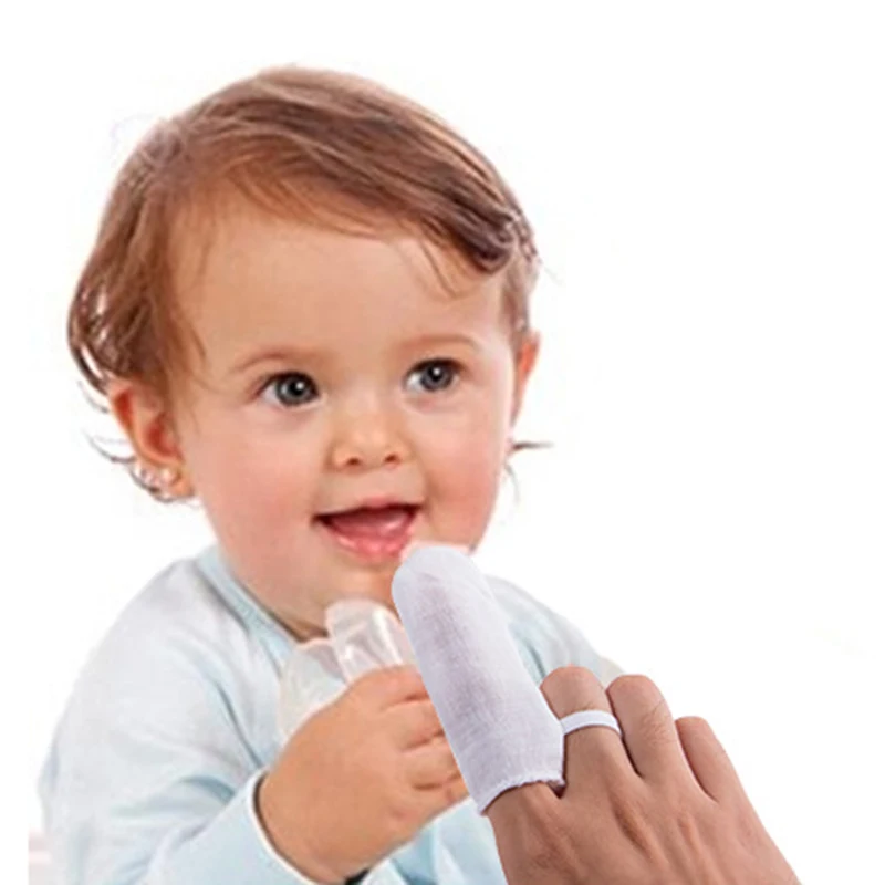 set Baby Finger Brush Oral Cleaning Gauze Baby HOT Oral Cleaning Teeth For Health Care For Boys Girl Health Hot Sale