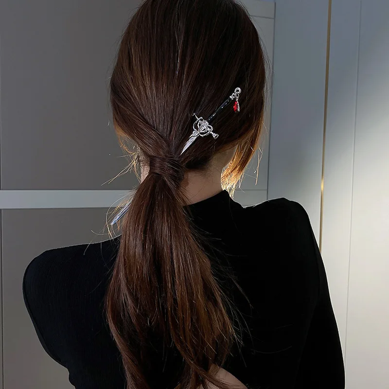 Hair Accessory hair accessory Sword Hairpin Hair Stick jewelry accessories Chinese Headband Woman Diy Hairstyle Harajuku Vintage Bridesmaid Gift