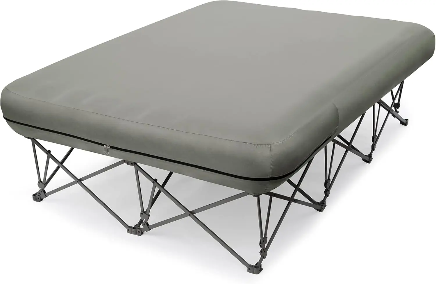 Camping Cot,Folding Camping Bed with Inflatable Air Mattress and Carry Bag,for Outdoor Travel Camp Beach Vacation,(no