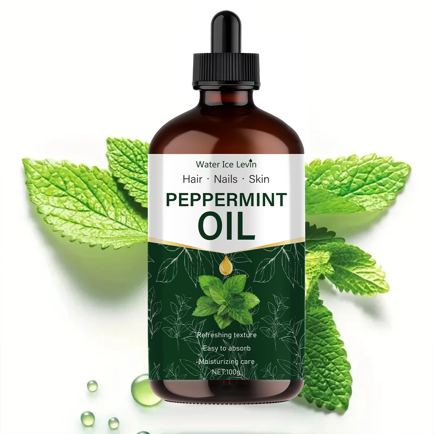 Huile essentielle de menthe poivrée 100g
