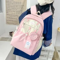 Cute Girl High Beauty Backpack 2024 New High School and Middle School Students Large Capacity Backpack Mochilas Escolares 1