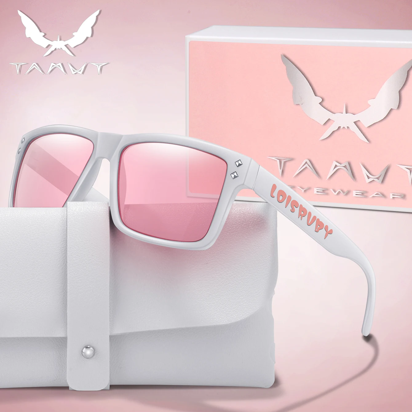 نظارات شمسية عصرية لصيد السمك بلون الحلوى للنساء والرجال، ظلال مربعة كاجوال مع حماية من الأشعة فوق البنفسجية لركوب الدراجات الرياضية في الهواء الطلق