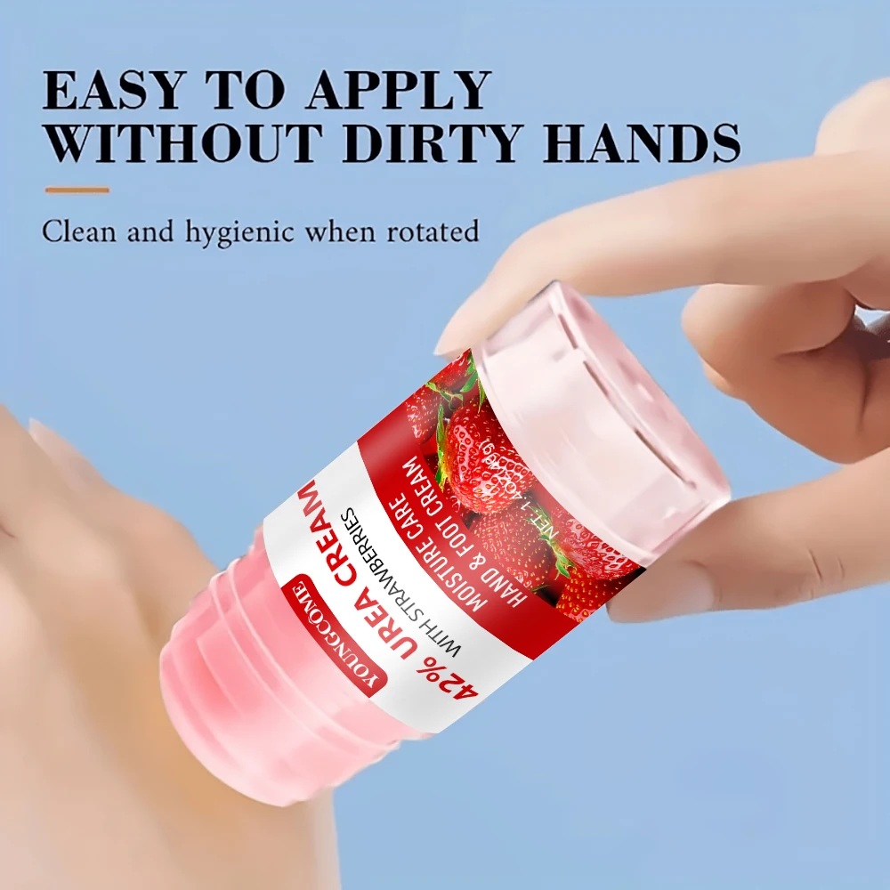 Strawberry-Infused Hydrating & Exfoliating Urea Cream