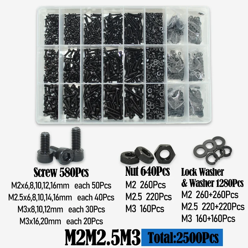 M2M2.5M3 2500pcs