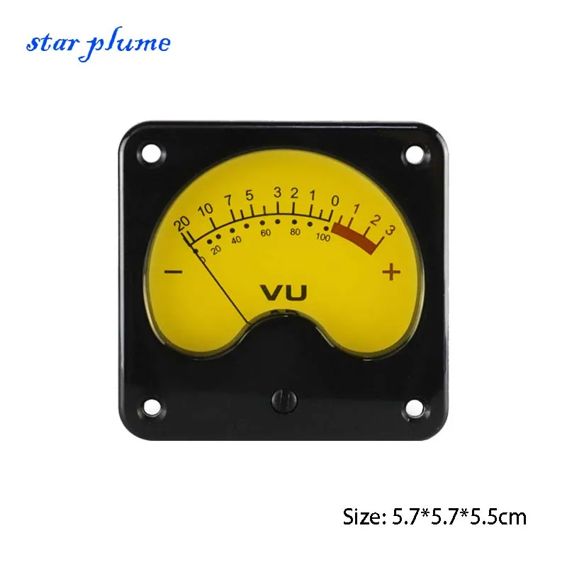 Amplifier Audio Pointer VU Meter With Backlight High-precision Ammeter TR-57 VU Meter For Audio Level DIY Tube Amplifier Header led backlight strip 6v 3v smd lamp beads with optical lens fliter for 32 65 inch led tv repair 3v with cable 100%new